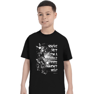 Daily_Deal_Shirts T-Shirts, Youth / XS / Black A Sinister Meeting
