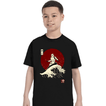 Load image into Gallery viewer, Daily_Deal_Shirts T-Shirts, Youth / XS / Black Empire Wave
