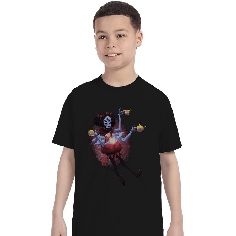 Shirts T-Shirts, Youth / Small / Black TEA
