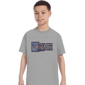 Daily_Deal_Shirts T-Shirts, Youth / XS / Sports Grey Lake Lady
