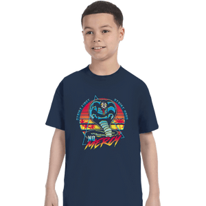 Secret_Shirts T-Shirts, Youth / XS / Navy Retro Cobra