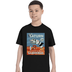 Shirts T-Shirts, Youth / XL / Black Visit Saturn