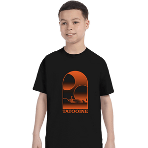 Shirts T-Shirts, Youth / XS / Black Tatooine