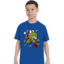 Load image into Gallery viewer, Shirts T-Shirts, Youth / XS / Royal Blue Super Mikey Suit
