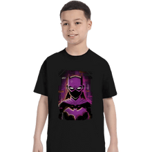 Load image into Gallery viewer, Daily_Deal_Shirts T-Shirts, Youth / XS / Black Glitch Batgirl
