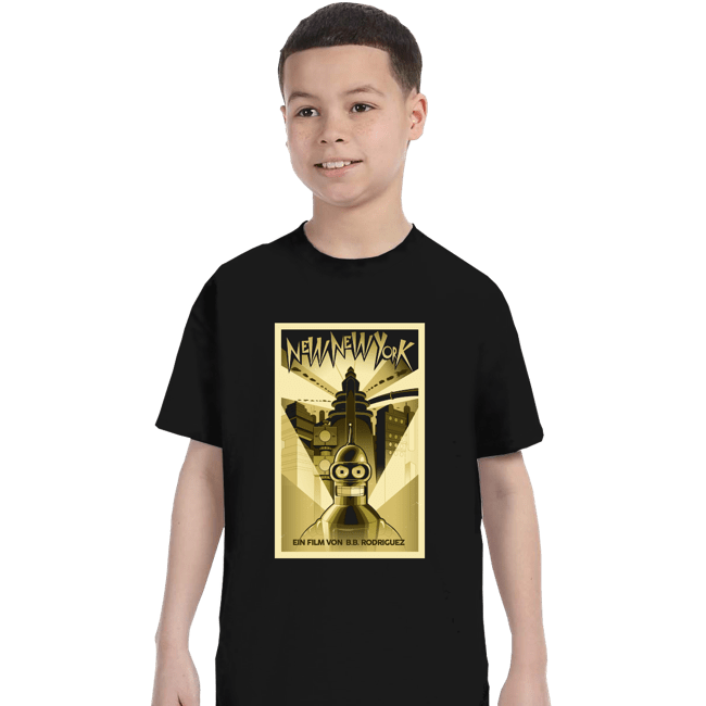 Secret_Shirts T-Shirts, Youth / XS / Black New New  York
