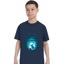 Load image into Gallery viewer, Shirts T-Shirts, Youth / XS / Navy Forest Spirits
