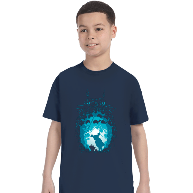 Shirts T-Shirts, Youth / XS / Navy Forest Spirits