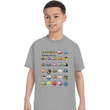 Load image into Gallery viewer, Shirts T-Shirts, Youth / XS / Sports Grey Types Of Pokeballs
