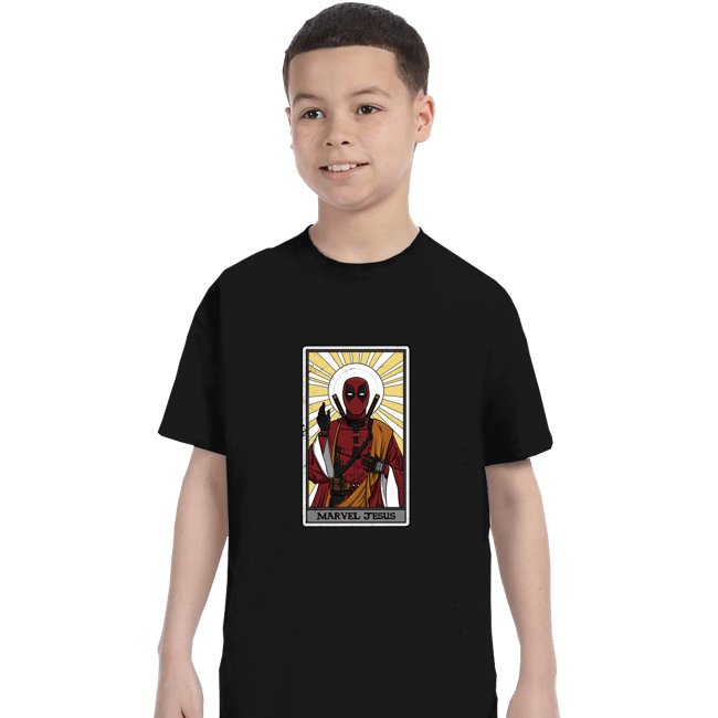 Daily_Deal_Shirts T-Shirts, Youth / XS / Black Marvel Jesus