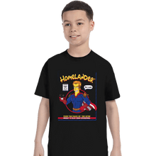 Load image into Gallery viewer, Secret_Shirts T-Shirts, Youth / XS / Black homelander milk

