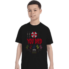Load image into Gallery viewer, Shirts T-Shirts, Youth / Small / Black You Died
