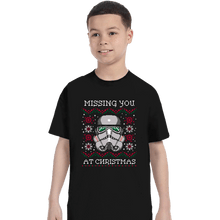 Load image into Gallery viewer, Daily_Deal_Shirts T-Shirts, Youth / XS / Black Missing You
