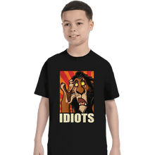 Load image into Gallery viewer, Daily_Deal_Shirts T-Shirts, Youth / XS / Black Idiots!
