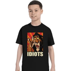 Daily_Deal_Shirts T-Shirts, Youth / XS / Black Idiots!