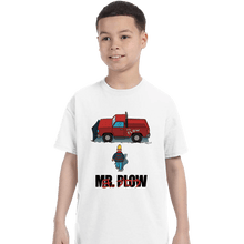 Load image into Gallery viewer, Secret_Shirts T-Shirts, Youth / XS / White Plow-Kira
