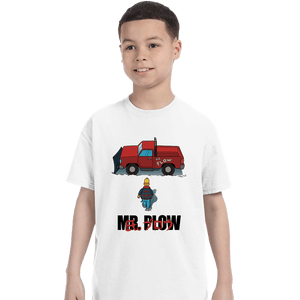 Secret_Shirts T-Shirts, Youth / XS / White Plow-Kira