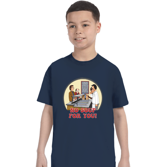 Daily_Deal_Shirts T-Shirts, Youth / XS / Navy Seinfeld's Soup