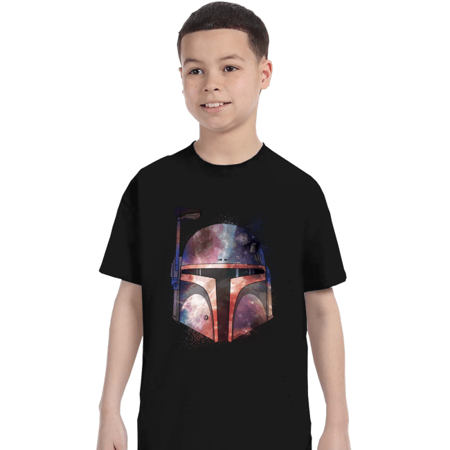 Daily_Deal_Shirts T-Shirts, Youth / XS / Black Galactic Boba Fett