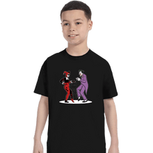 Load image into Gallery viewer, Daily_Deal_Shirts T-Shirts, Youth / XS / Black Crazy Fiction
