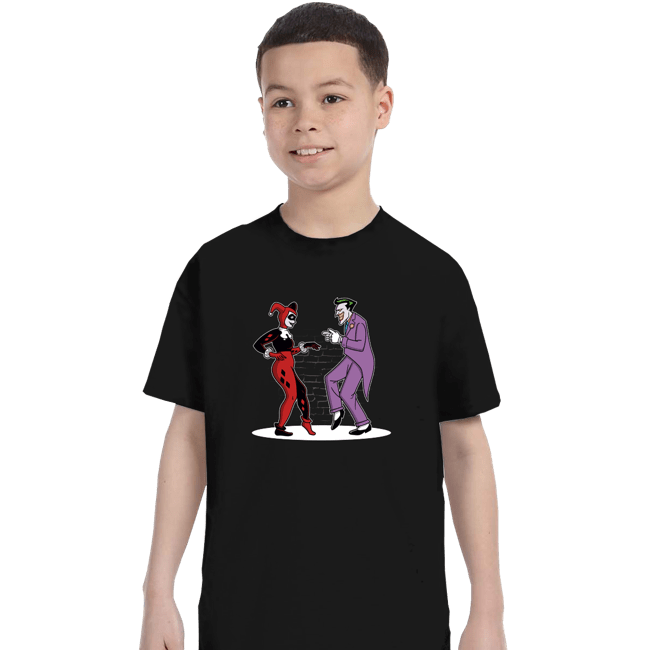Daily_Deal_Shirts T-Shirts, Youth / XS / Black Crazy Fiction