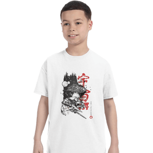 Shirts T-Shirts, Youth / XS / White Western Bebop