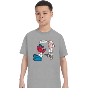 Daily_Deal_Shirts T-Shirts, Youth / XS / Sports Grey He Can Change