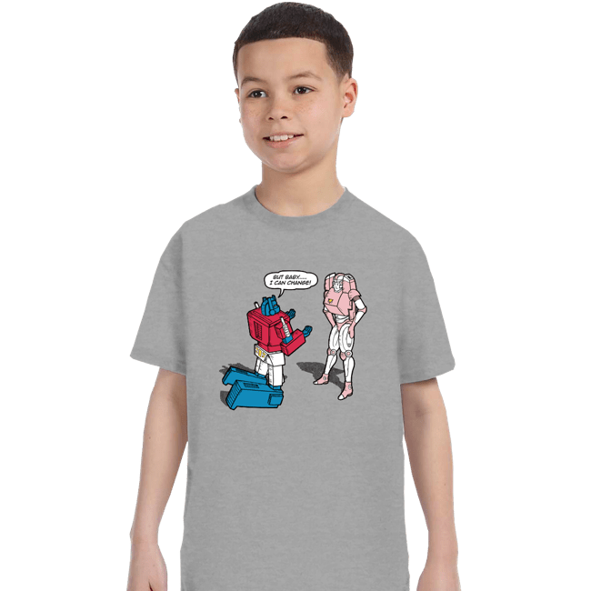 Daily_Deal_Shirts T-Shirts, Youth / XS / Sports Grey He Can Change