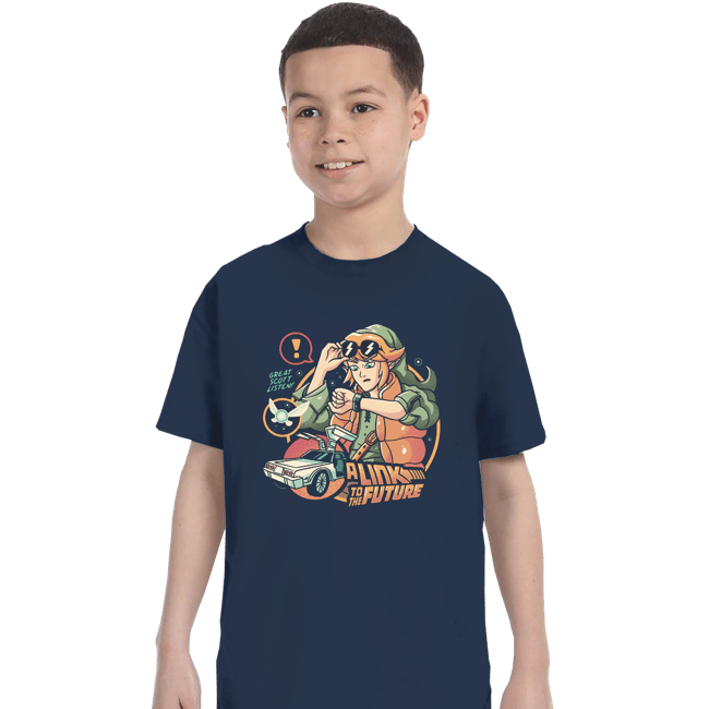 Daily_Deal_Shirts T-Shirts, Youth / XS / Navy Link To The Future