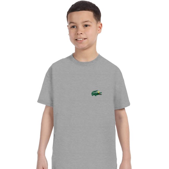 Shirts T-Shirts, Youth / XS / Sports Grey Mischievous Logo