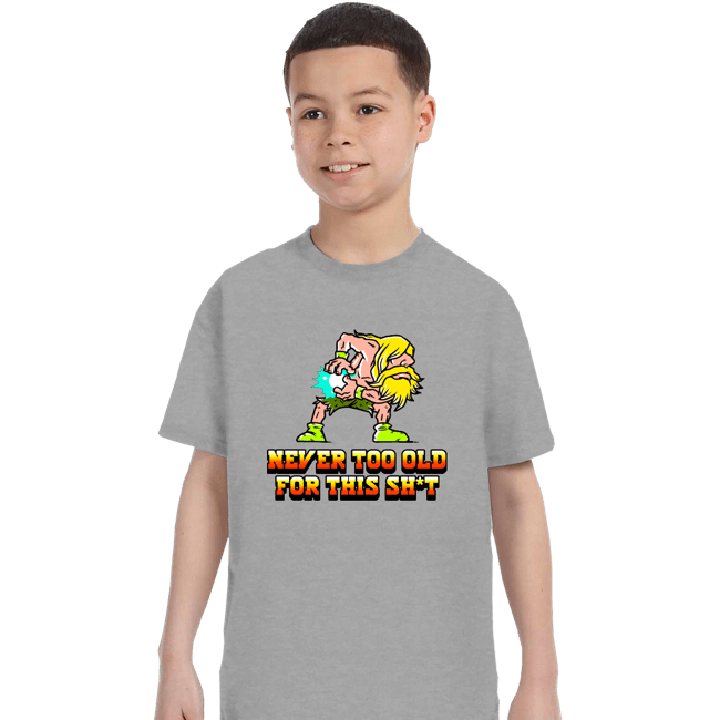 Daily_Deal_Shirts T-Shirts, Youth / XS / Sports Grey Never Too Old