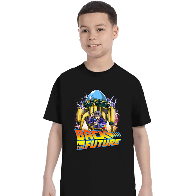Daily_Deal_Shirts T-Shirts, Youth / XS / Black Back From The Future