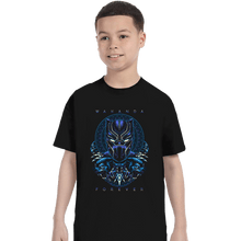 Load image into Gallery viewer, Daily_Deal_Shirts T-Shirts, Youth / XS / Black Wakanda Forever
