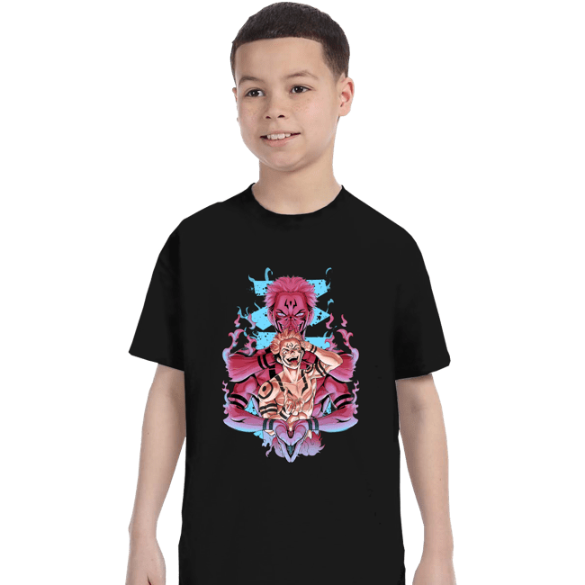 Secret_Shirts T-Shirts, Youth / XS / Black Sukuna