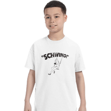 Load image into Gallery viewer, Shirts T-Shirts, Youth / XL / White Schwing
