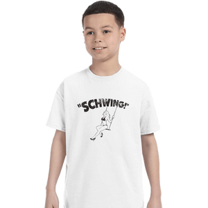 Shirts T-Shirts, Youth / XL / White Schwing