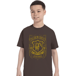 Shirts T-Shirts, Youth / XL / Dark Chocolate Golden Deer Officers Academy
