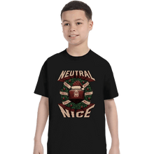 Load image into Gallery viewer, Shirts T-Shirts, Youth / XS / Black Neutral Nice Christmas
