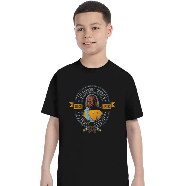 Daily_Deal_Shirts T-Shirts, Youth / XS / Black Worf's Security
