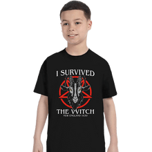 Load image into Gallery viewer, Daily_Deal_Shirts T-Shirts, Youth / XS / Black I Survived The VVitch

