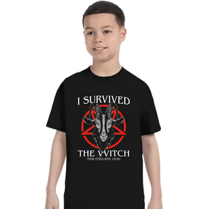 Daily_Deal_Shirts T-Shirts, Youth / XS / Black I Survived The VVitch
