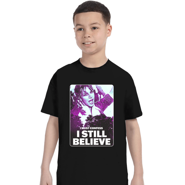 Secret_Shirts T-Shirts, Youth / XS / Black I Must Confess