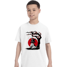 Load image into Gallery viewer, Shirts T-Shirts, Youth / XS / White Wandering Samurai
