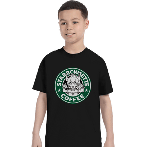 Shirts T-Shirts, Youth / XL / Black Starbowsette Coffee