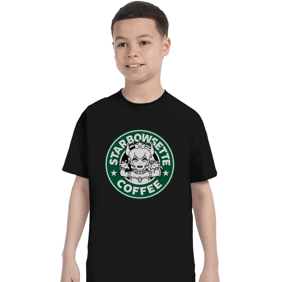 Shirts T-Shirts, Youth / XL / Black Starbowsette Coffee