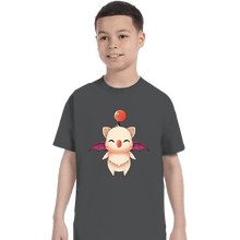 Load image into Gallery viewer, Shirts T-Shirts, Youth / XS / Charcoal Moogle
