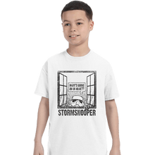 Load image into Gallery viewer, Shirts T-Shirts, Youth / XL / White Storm Snooper
