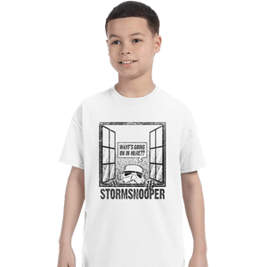 Shirts T-Shirts, Youth / XL / White Storm Snooper