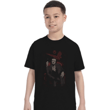 Load image into Gallery viewer, Shirts T-Shirts, Youth / Small / Black Poe
