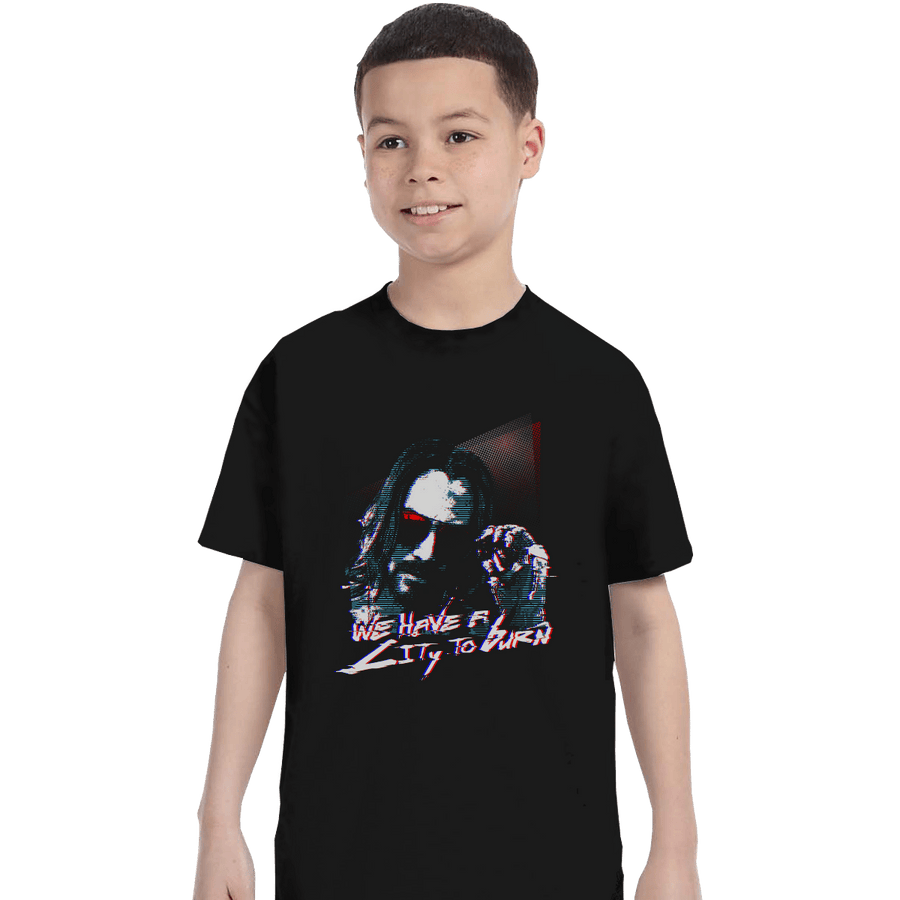 Shirts T-Shirts, Youth / XL / Black City To Burn Down